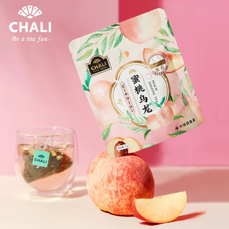【赠品】CHALI蜜桃乌龙茶白桃乌龙茶果味袋泡茶冷泡7袋下午茶清香