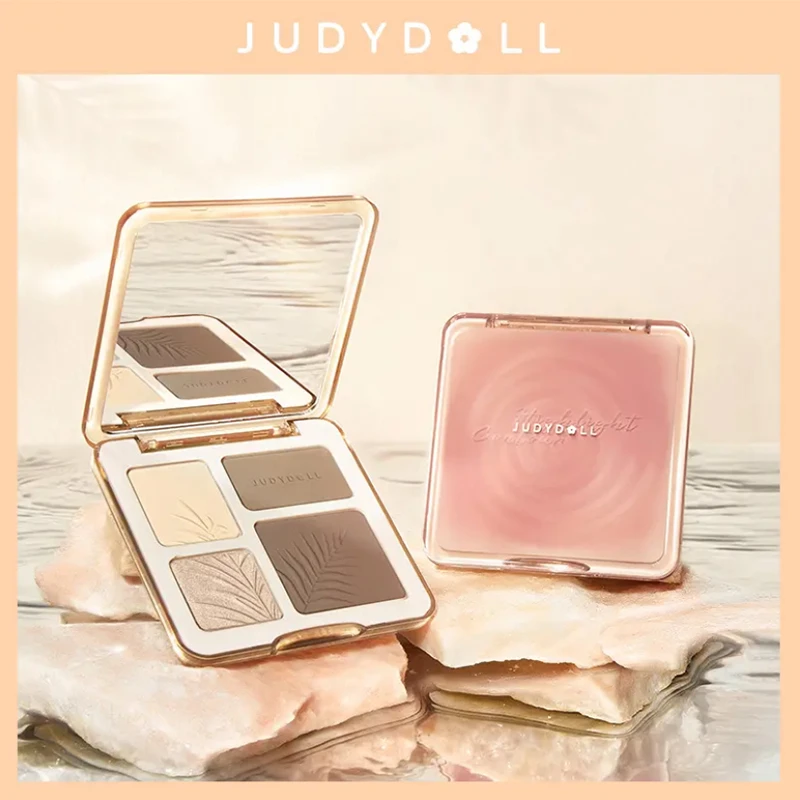 Judydoll橘朵修容高光02一体盘综合哑光提亮自然立体阴影鼻影正品