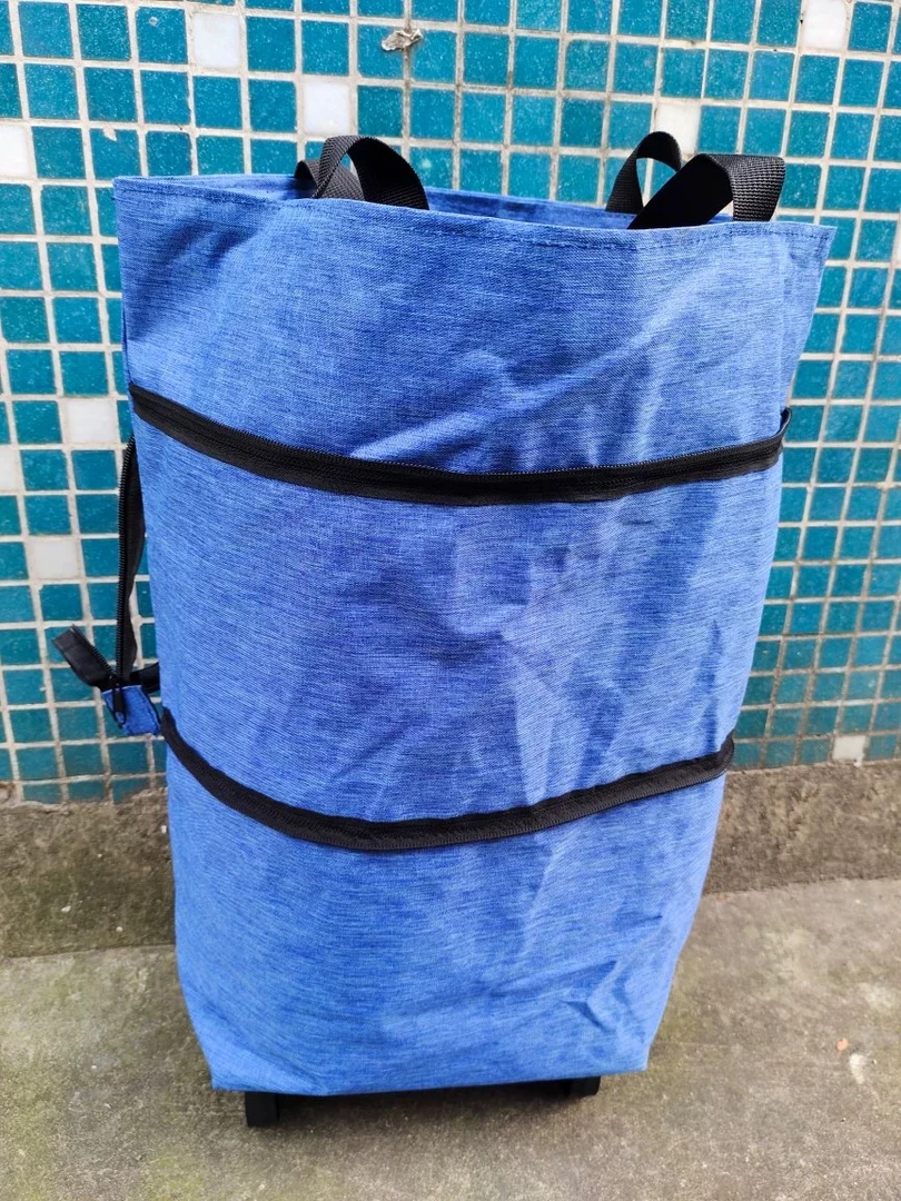 购物袋买菜可折叠便携耐脏家用小拖车大容量