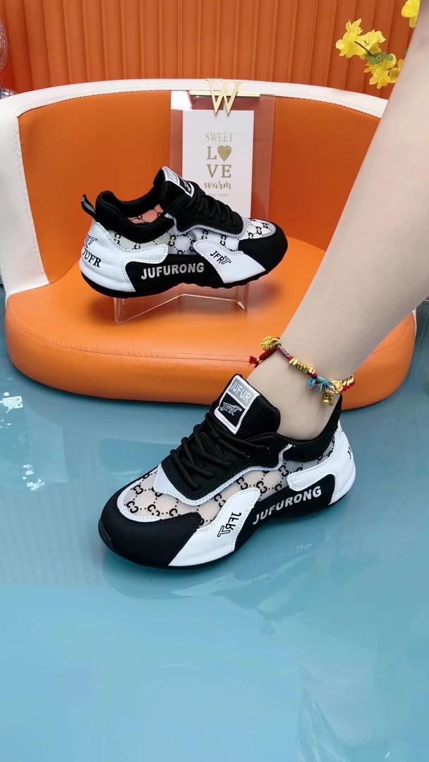 百搭皮蓬老爹鞋运动鞋舒服舒适帕拉鞋跳舞鞋9928女款男生鞋子厚底