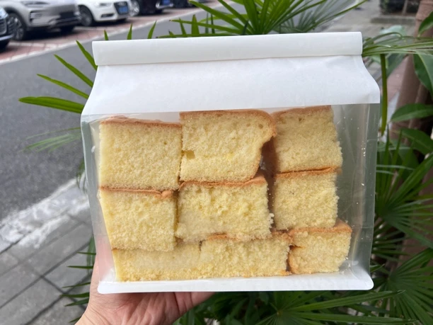 火叔家称斤切块蛋糕一袋