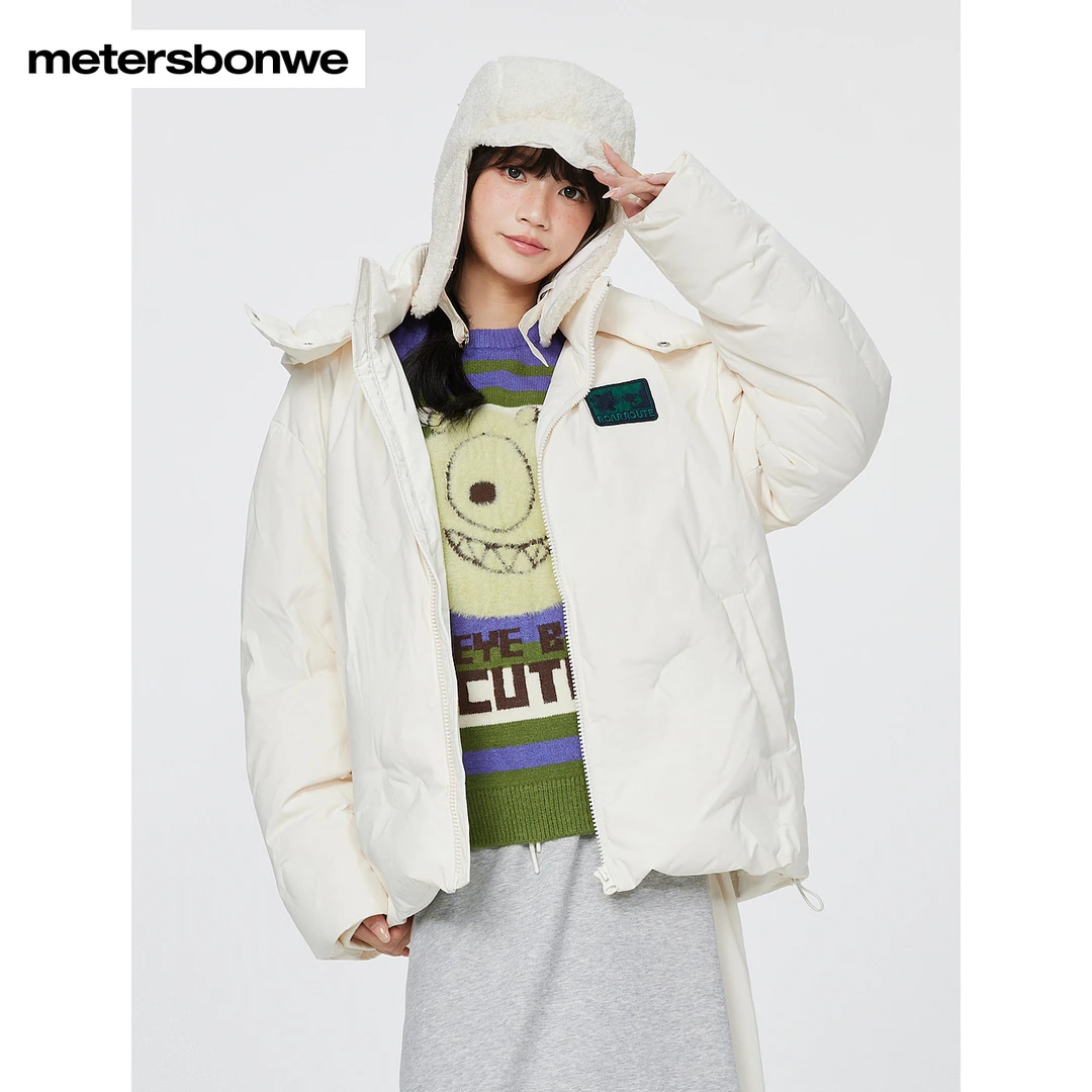 美特斯邦威羽绒服男款外套冬季款百搭秋冬款怪保暖宽松外套738343