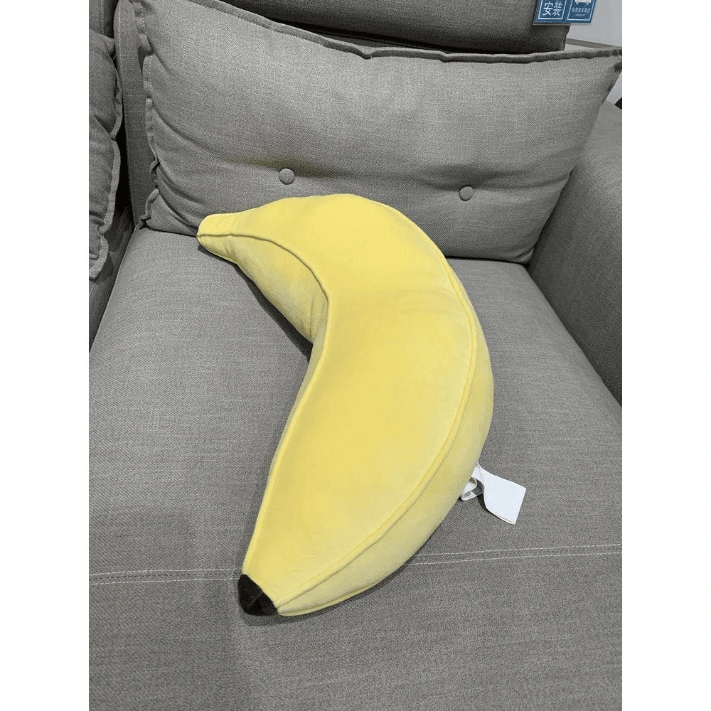 小红书同款日式舒柔抱枕香蕉状长条枕靠枕