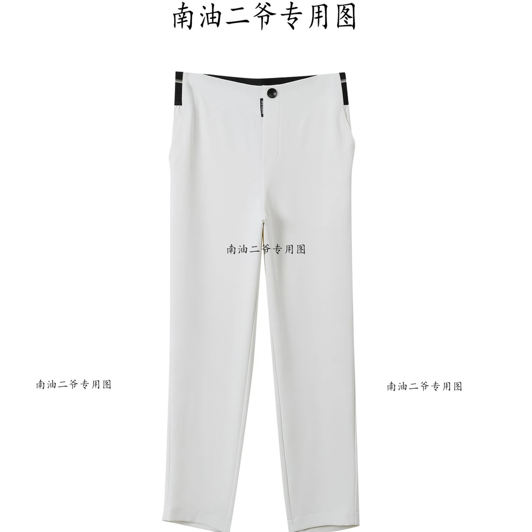 后橡筋薄款长裤K880044