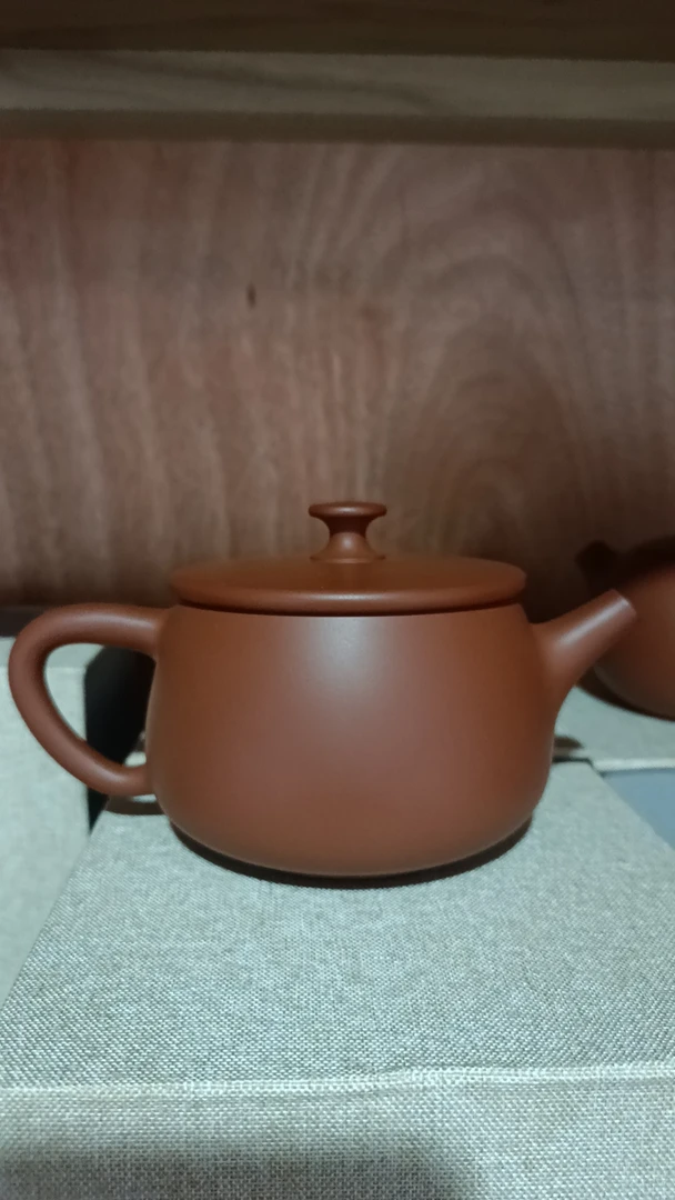 紫陶壶纯手工正宗高档紫陶茶具真品朱紫泥大红袍手工汉瓦茶壶