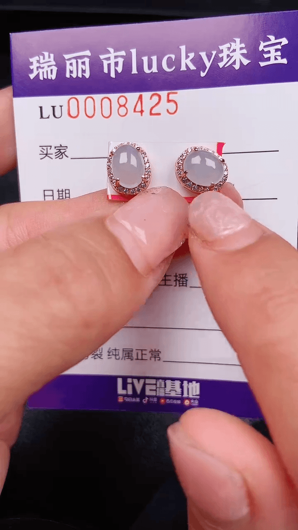 【闪购商品】翡翠颈饰银S925镶嵌8425