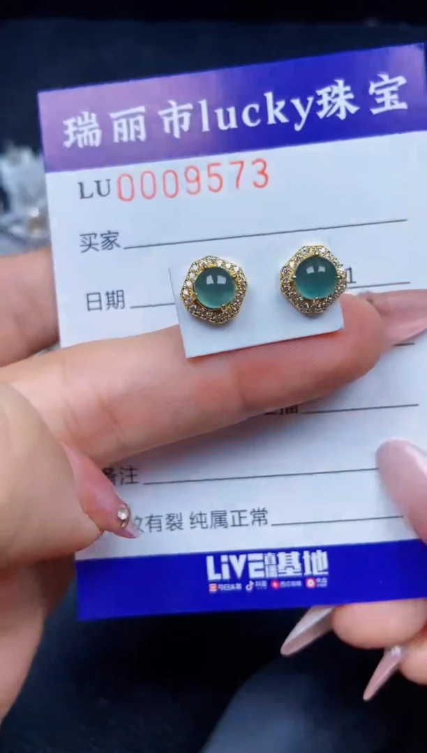 【闪购商品】翡翠颈饰银S925镶嵌9573