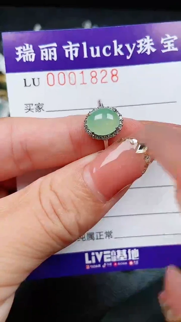 【闪购商品】翡翠颈饰银S925镶嵌1828