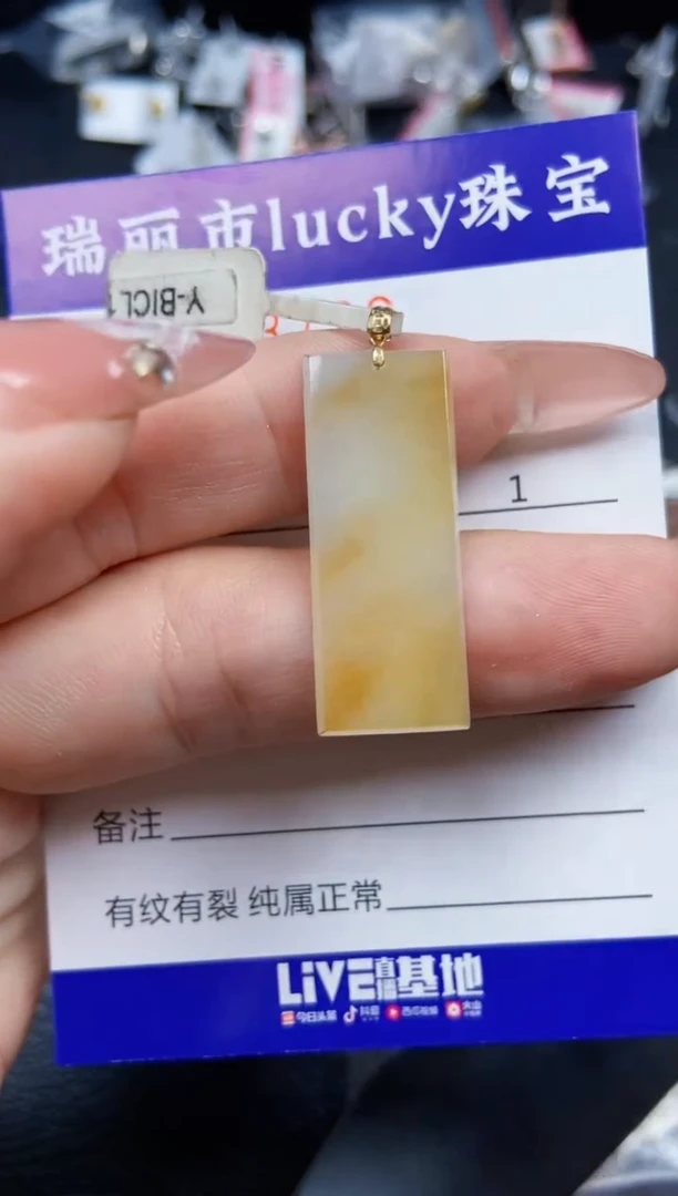 【闪购商品】翡翠颈饰18K金镶嵌372618k