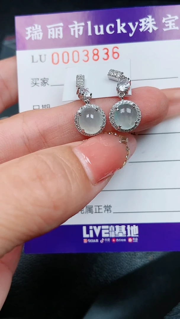 【闪购商品】翡翠颈饰银S925镶嵌3836