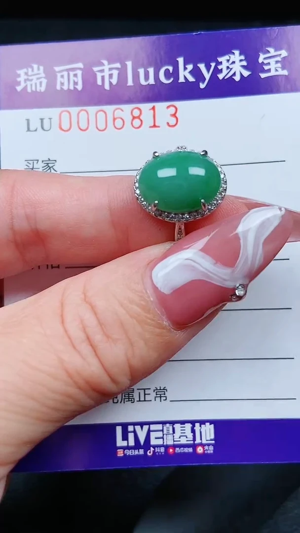 【闪购商品】翡翠颈饰银S925镶嵌6813