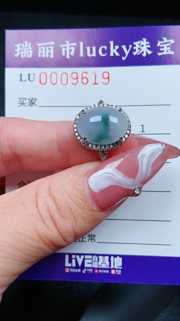 【闪购商品】翡翠颈饰银S925镶嵌9619
