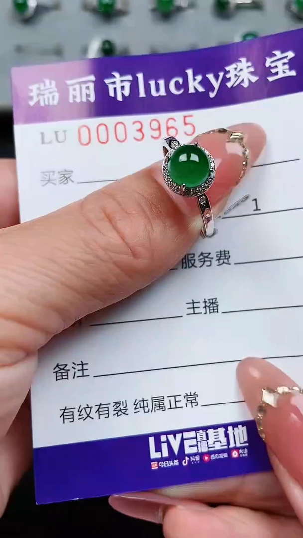 【闪购商品】翡翠颈饰银S925镶嵌3965
