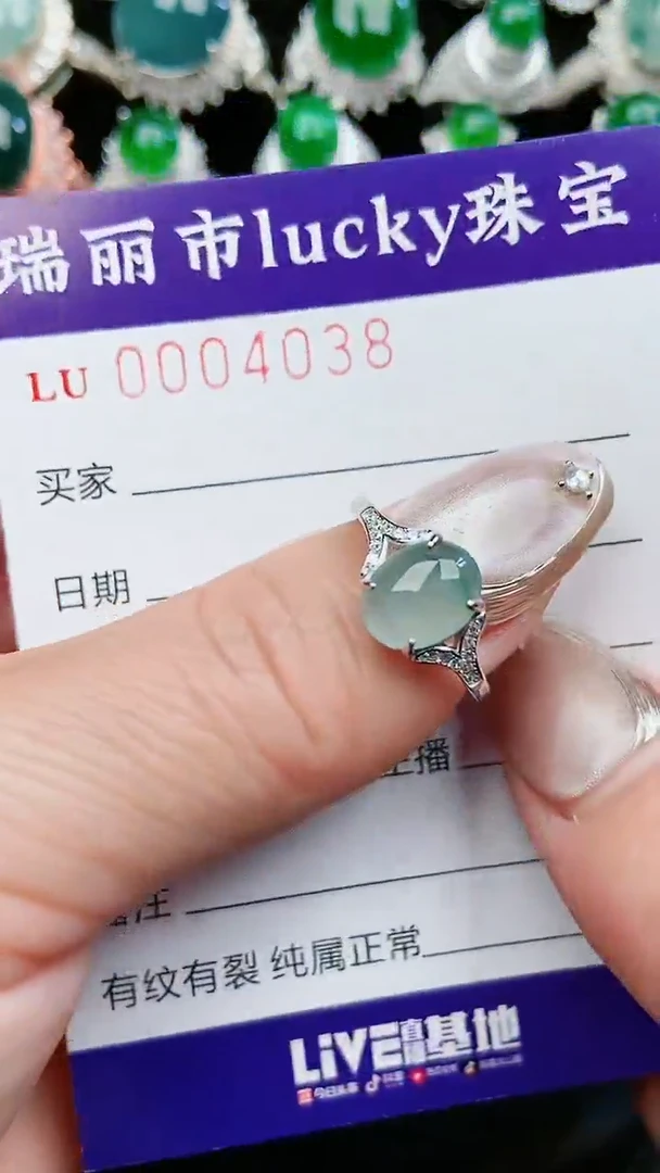 【闪购商品】翡翠颈饰银S925镶嵌38