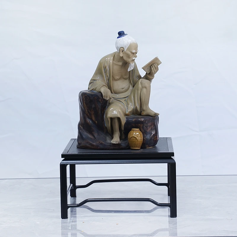 直播间福利小品盆景支架复古底座五金焊接制品