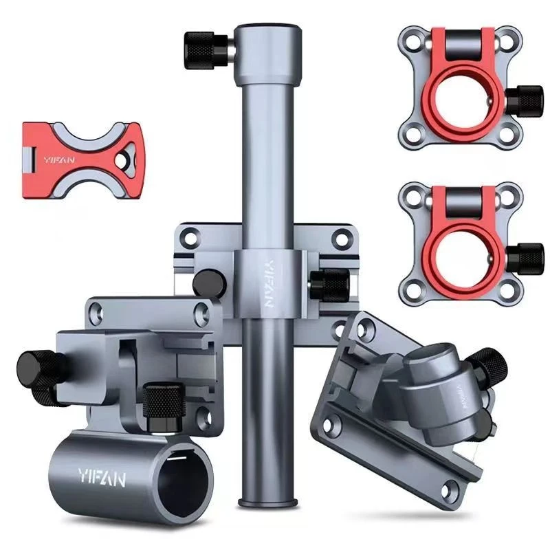 一帆精工铝镁合金钓箱配件鱼护架伞架三件套四件套垂钓配件