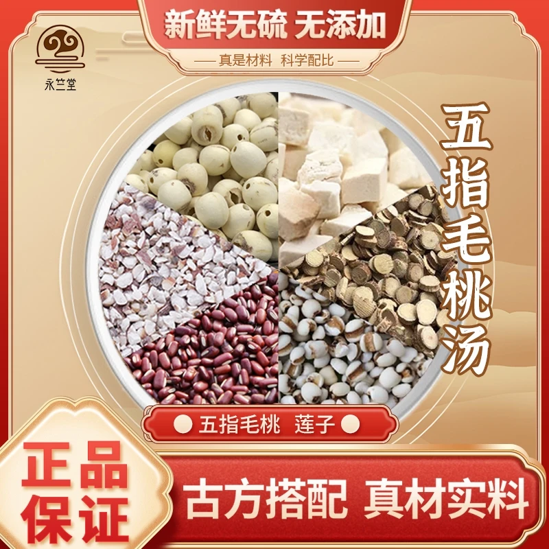 永竺堂【五指毛桃茯苓汤】倪海厦推荐茯苓莲子搭配方芡实炖肉