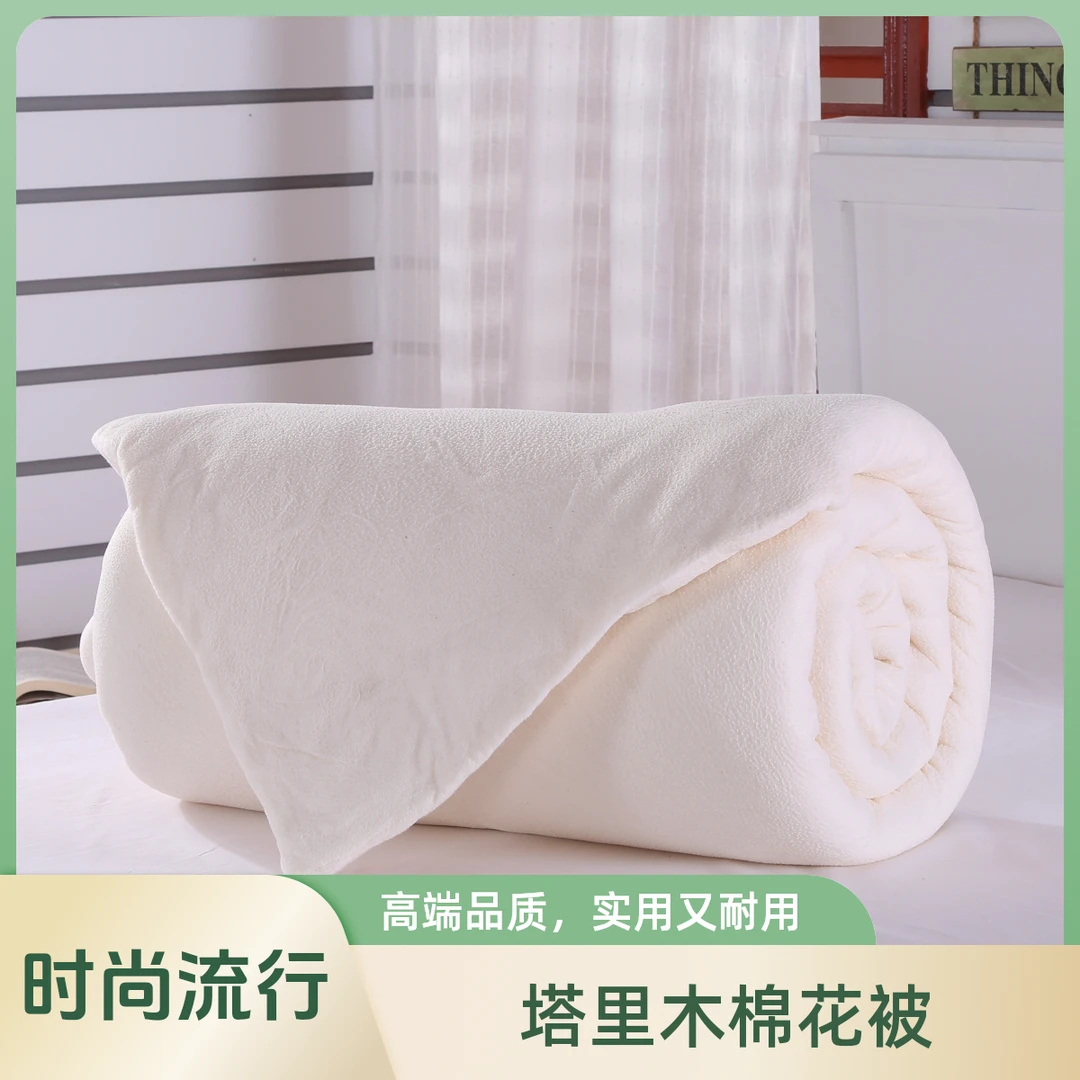 无网棉胎新疆棉花被长绒棉被四季棉被冬季加厚保暖棉胎垫盖同款