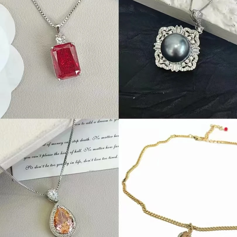 铜合金项链 毒饰高定      百搭白纹蓝彼得合集