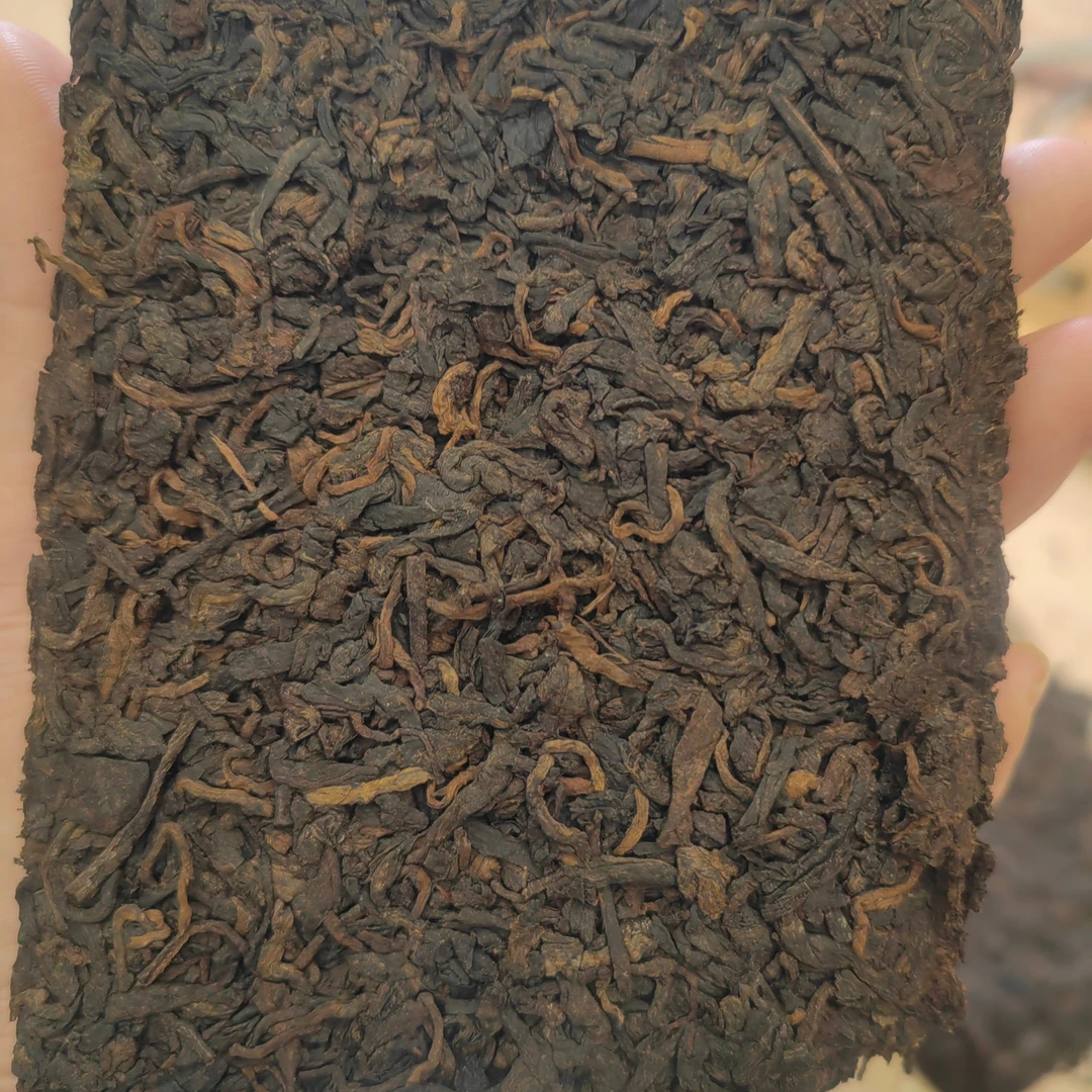 2020年  竹框发酵熟茶  200克