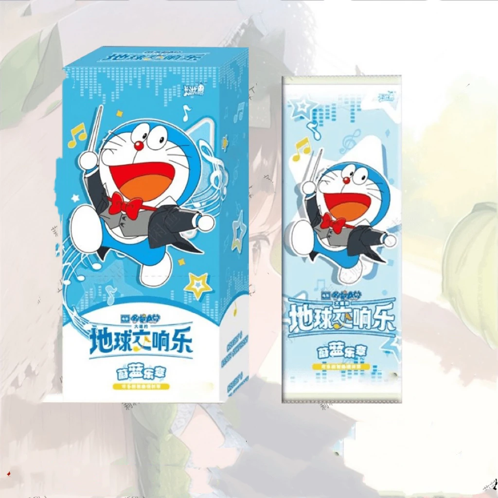 卡游哆啦A梦蔚蓝乐章欢乐圆舞曲镭射票一弹