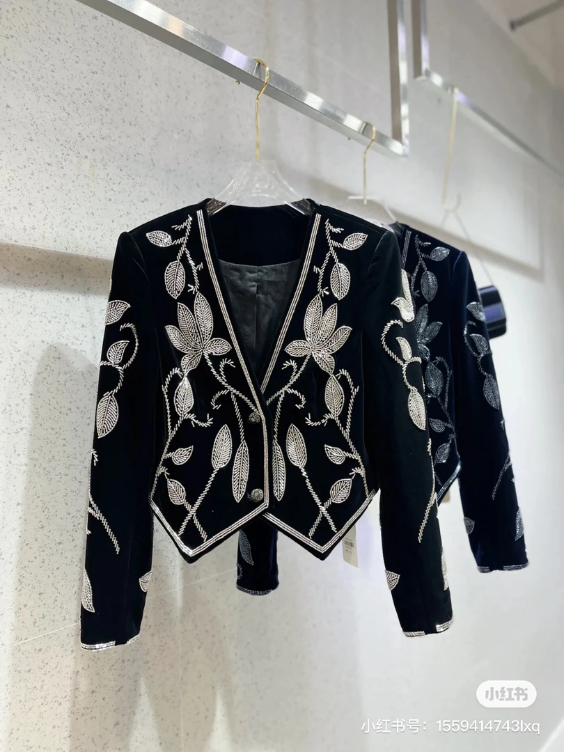 高级感重工短外套