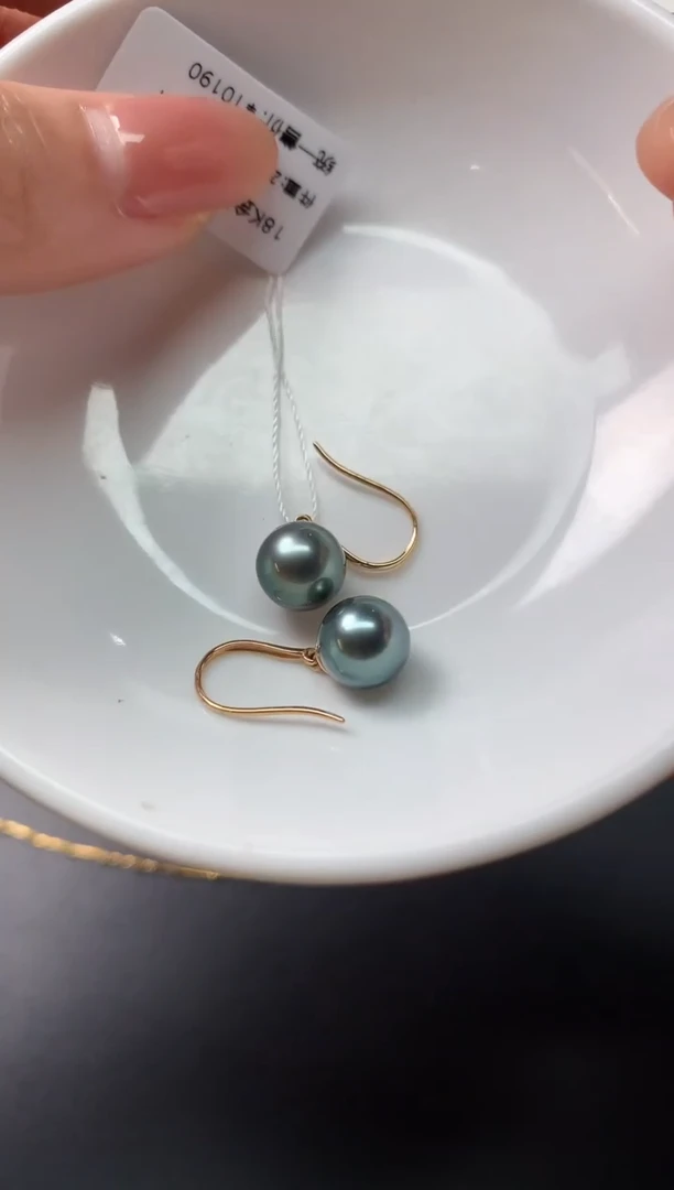 【闪购商品】海水珍珠耳饰18K金镶嵌R11|1580
