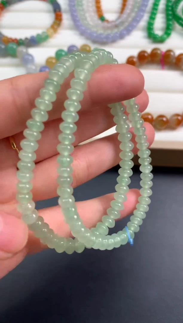 【闪购商品】翡翠手串未镶嵌手串多样性发其一A148|1680