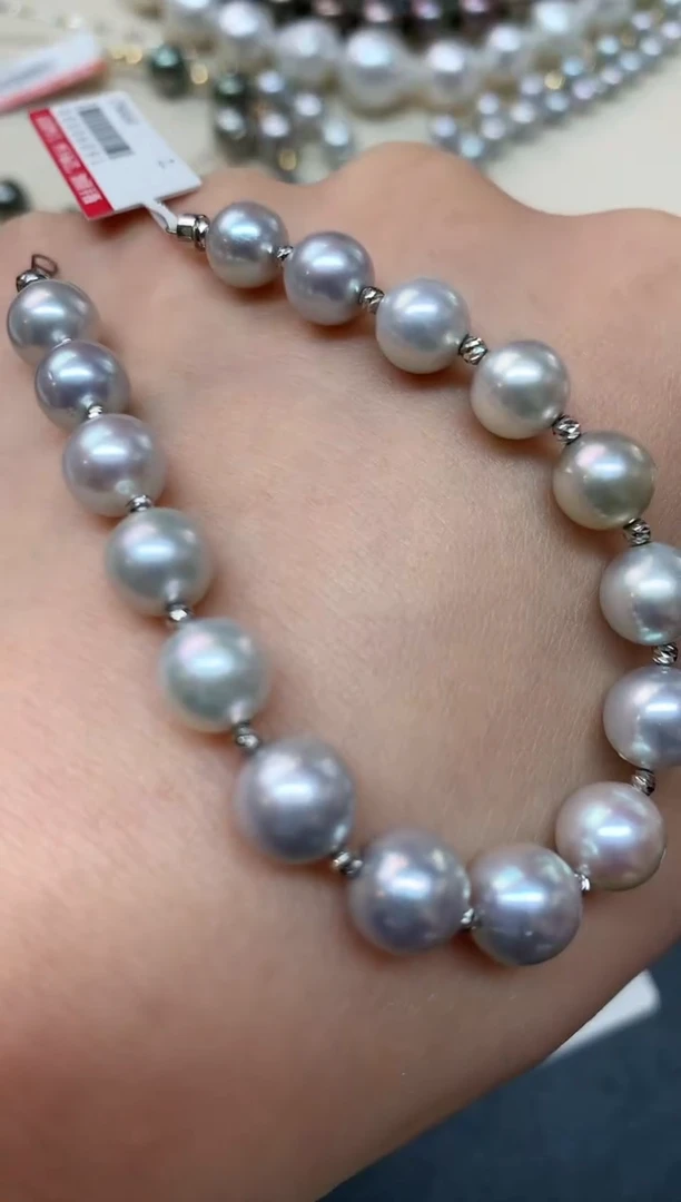 【闪购商品】海水珍珠手绳18K金镶嵌A07|2980