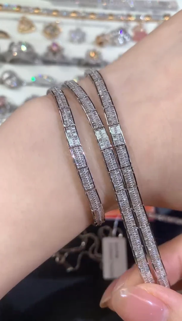 【闪购商品】钻石手链18K金镶嵌多样性发其一S71|7980