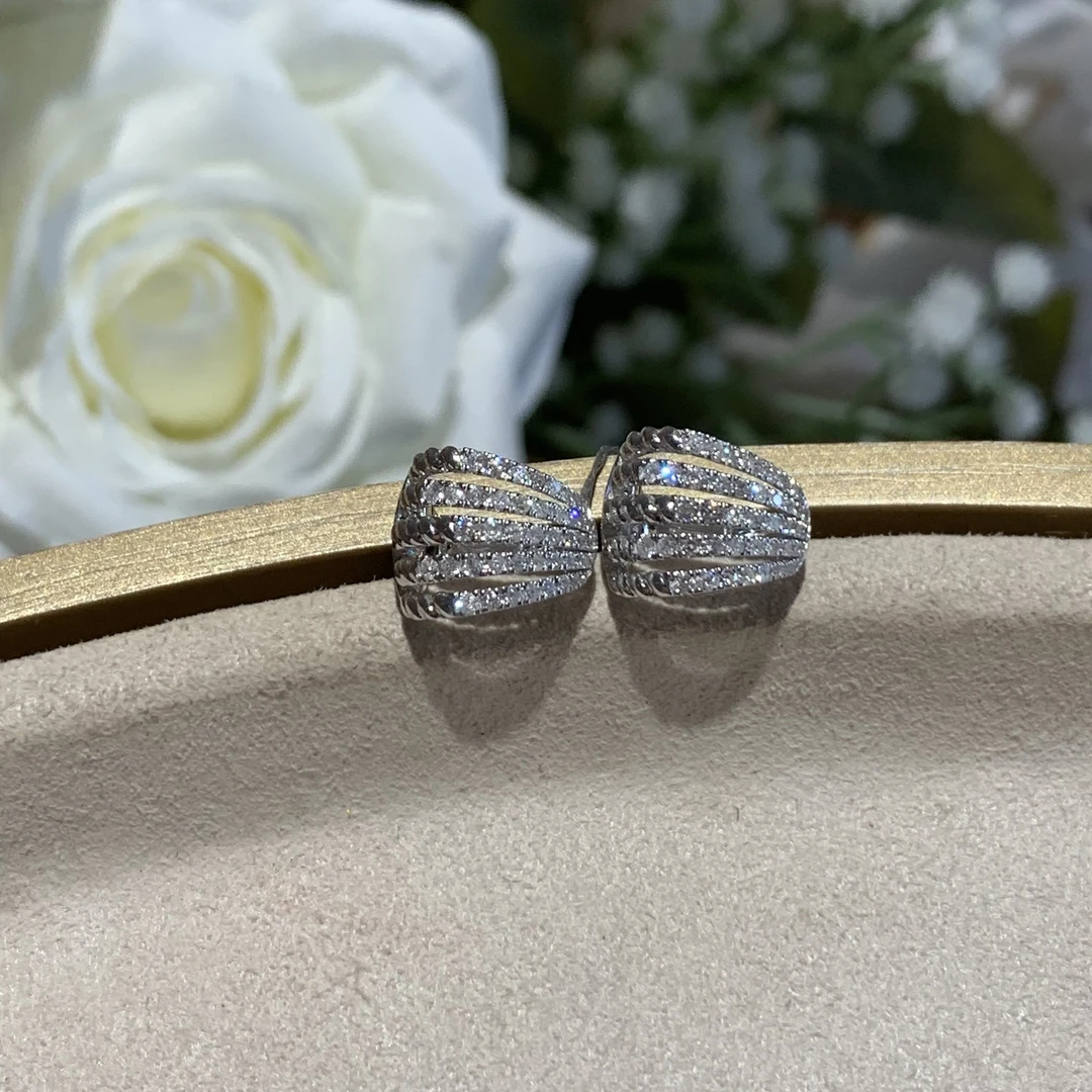 【特惠价】钻石耳饰-18K金镶嵌-WE100|BZS4