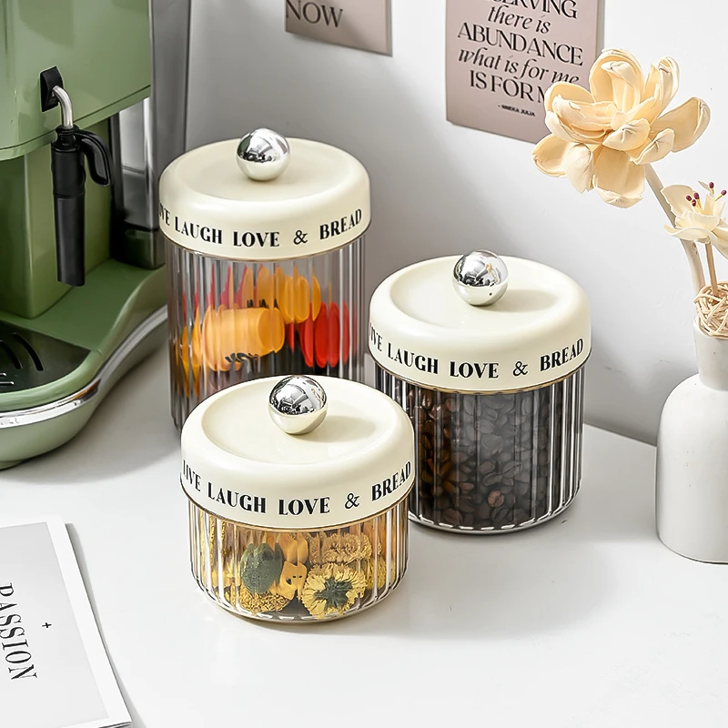 ins家用密封罐子家用厨房超大容量保鲜盒学生宿舍防潮零食收纳盒