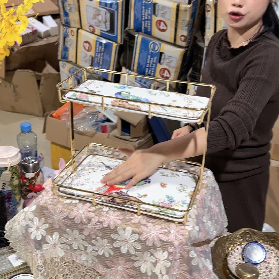 【闪购商品】置物架双层花