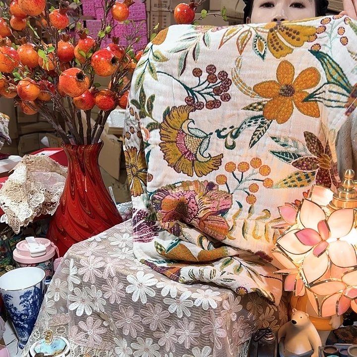 【闪购商品】2个枕巾摆件