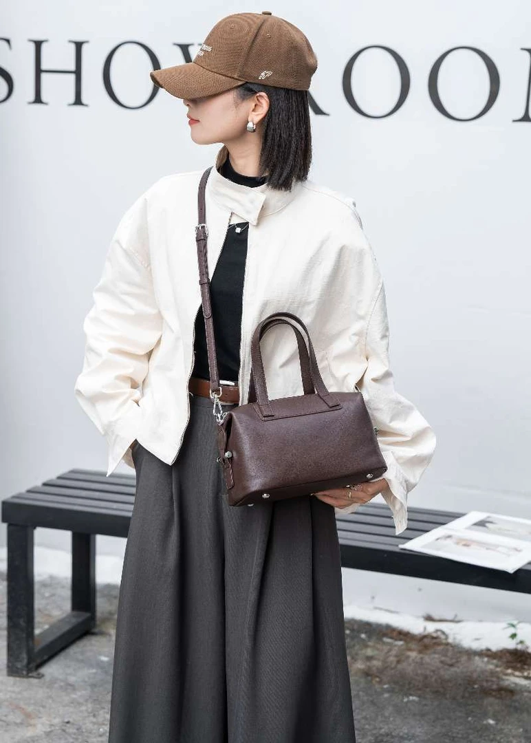 【林姐精选】休闲轻奢女士新款时尚斜跨肩包6378（微微暇）