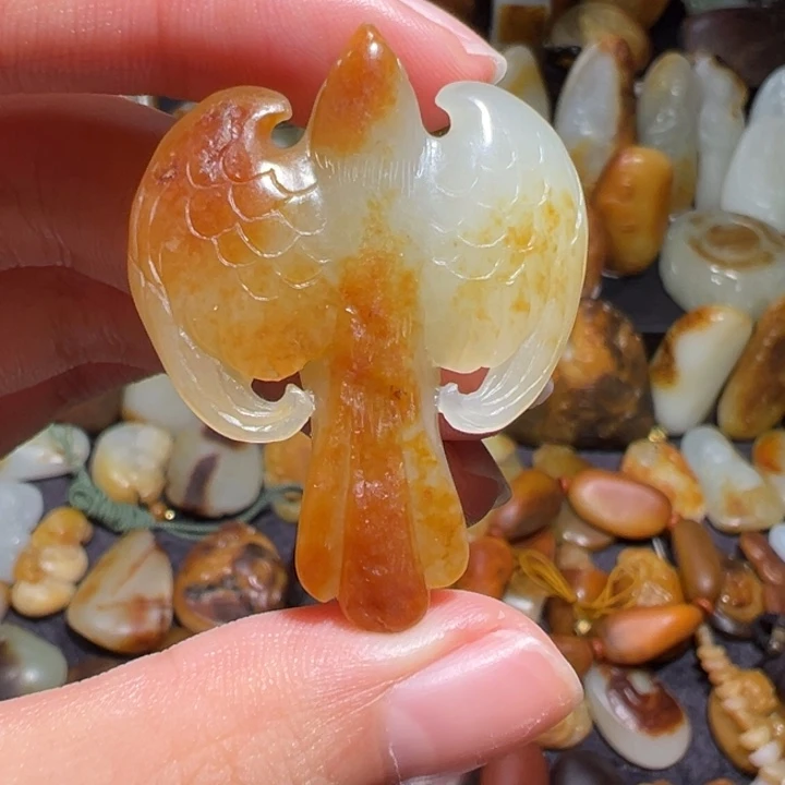 和田玉吊坠(不含链)未镶嵌