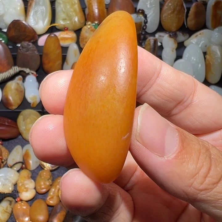 和田玉吊坠(不含链)未镶嵌