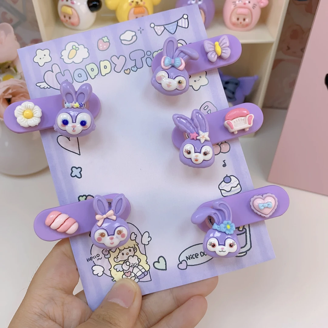 【星黛露旋转发夹】可爱发夹女童头饰时尚甜美头饰卡通旋转款发夹