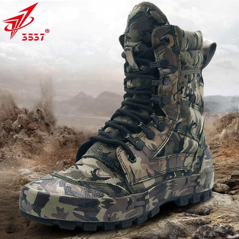 布鞋超高腰3537高帮解放鞋男新式硫化耐磨工地一体鞋舌防风防沙