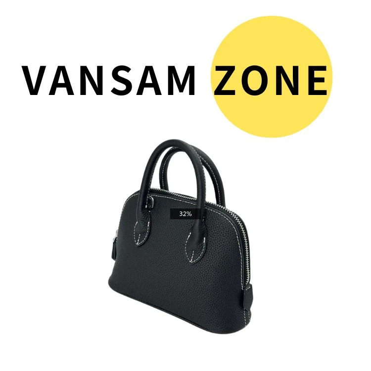 【V12】VANSAM手工真皮斜挎包单肩包