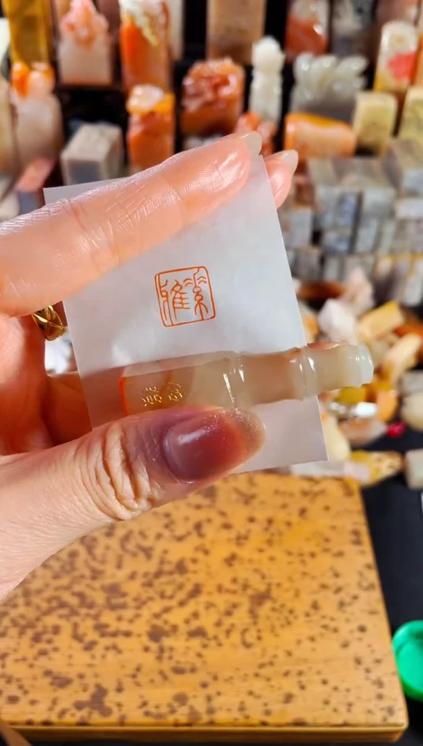 【闪购商品】老挝石印石手工篆刻《素雅》