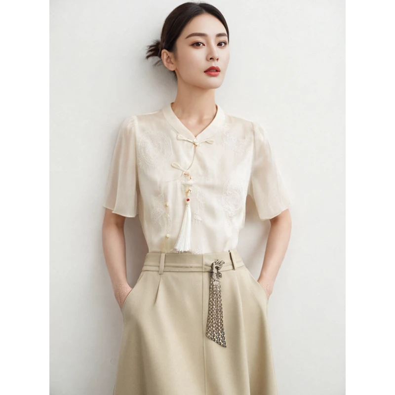 36712【MS系列】新中式衬衫MSYY24X7207