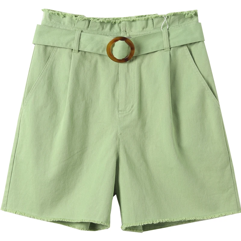 24256【MU系列】毛边直筒短裤22255536K5