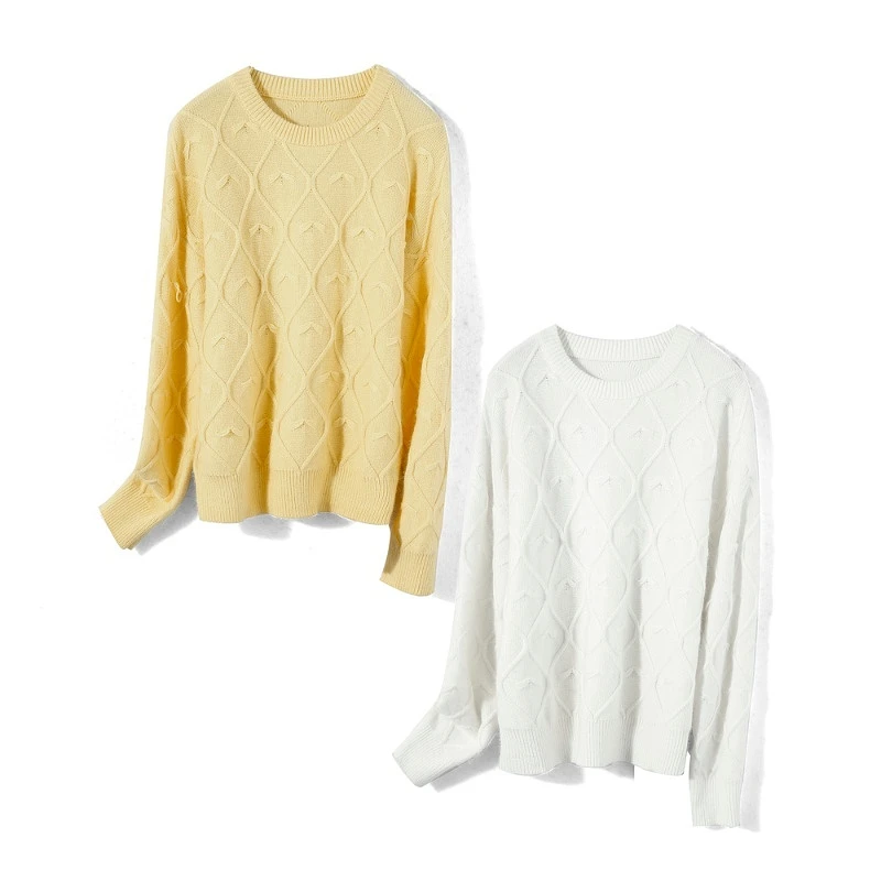 28196【依目系列】纯色圆领套头针织打底衫2H821181D