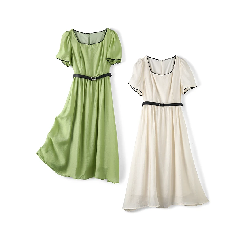 35309【朗系列】优雅气质修身连衣裙8Q223L381