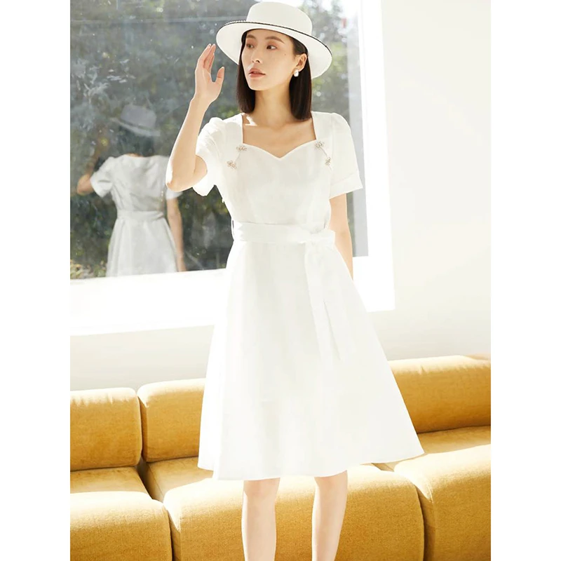 351010【艺系列】时尚御姐显瘦连衣裙23XL3676