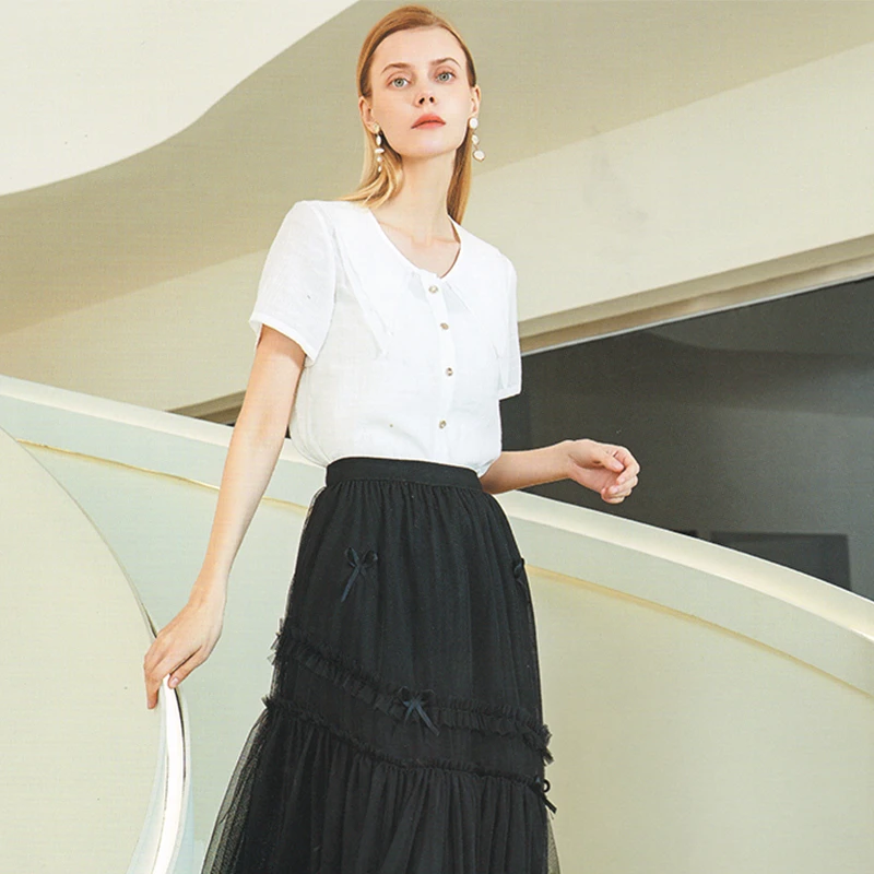 24261【红系列】宽松V领衬衫X1012