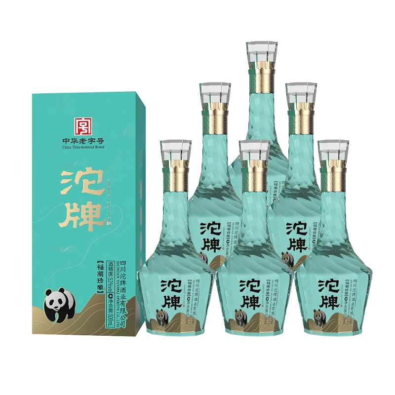 沱牌-福顺珍酿浓香型纯粮白酒送礼宴请商务招待酒52度500毫升6瓶