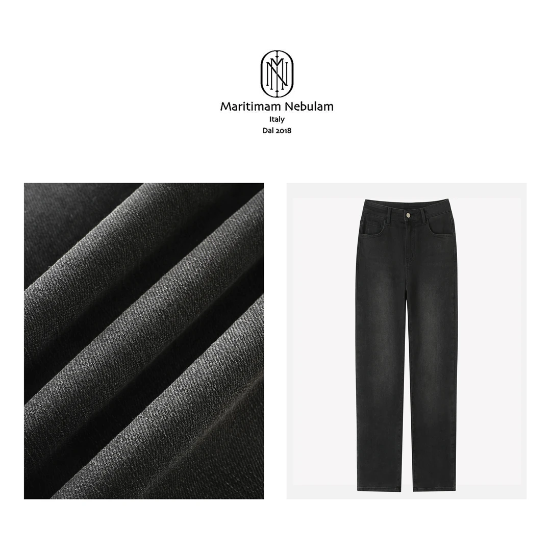 【亏】Maritimam Nebulam 【极简高智】巨显瘦烟管裤   XZ271