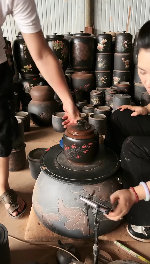 【闪购商品】壶完品茶叶罐 红梅 冬瓜  一个